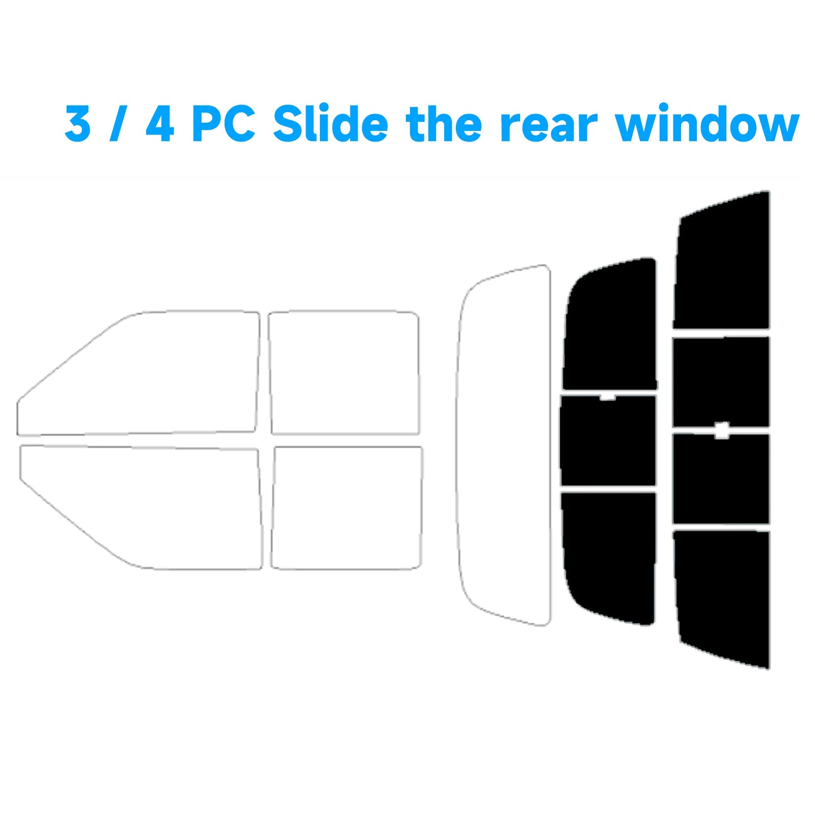 Precut Window Tint Kit for Nissan Sentra (2013–2025) | UV Block & Privacy Film