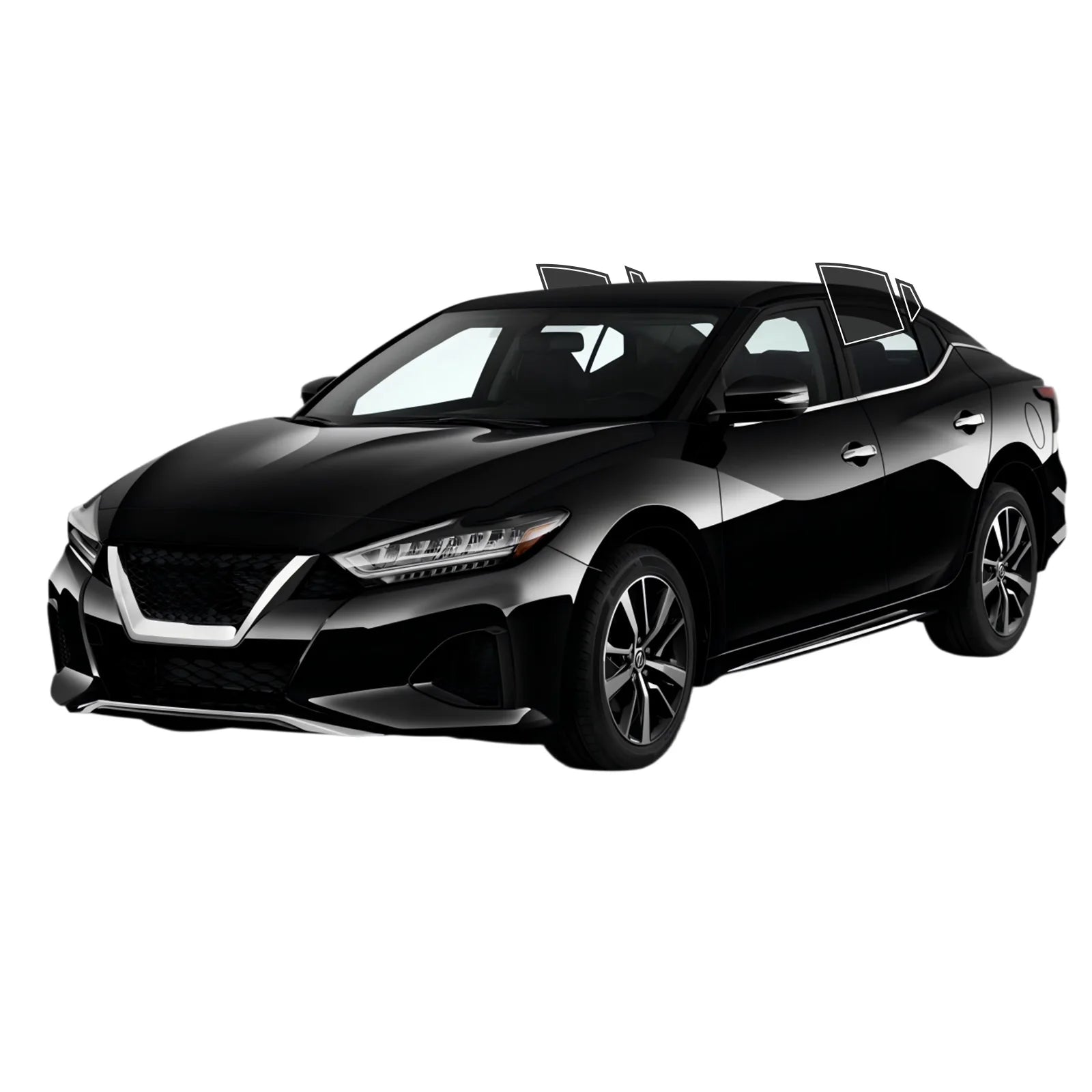 Precut Window Tint Kit for Nissan Maxima (1995–2025) | UV Block & Privacy Film
