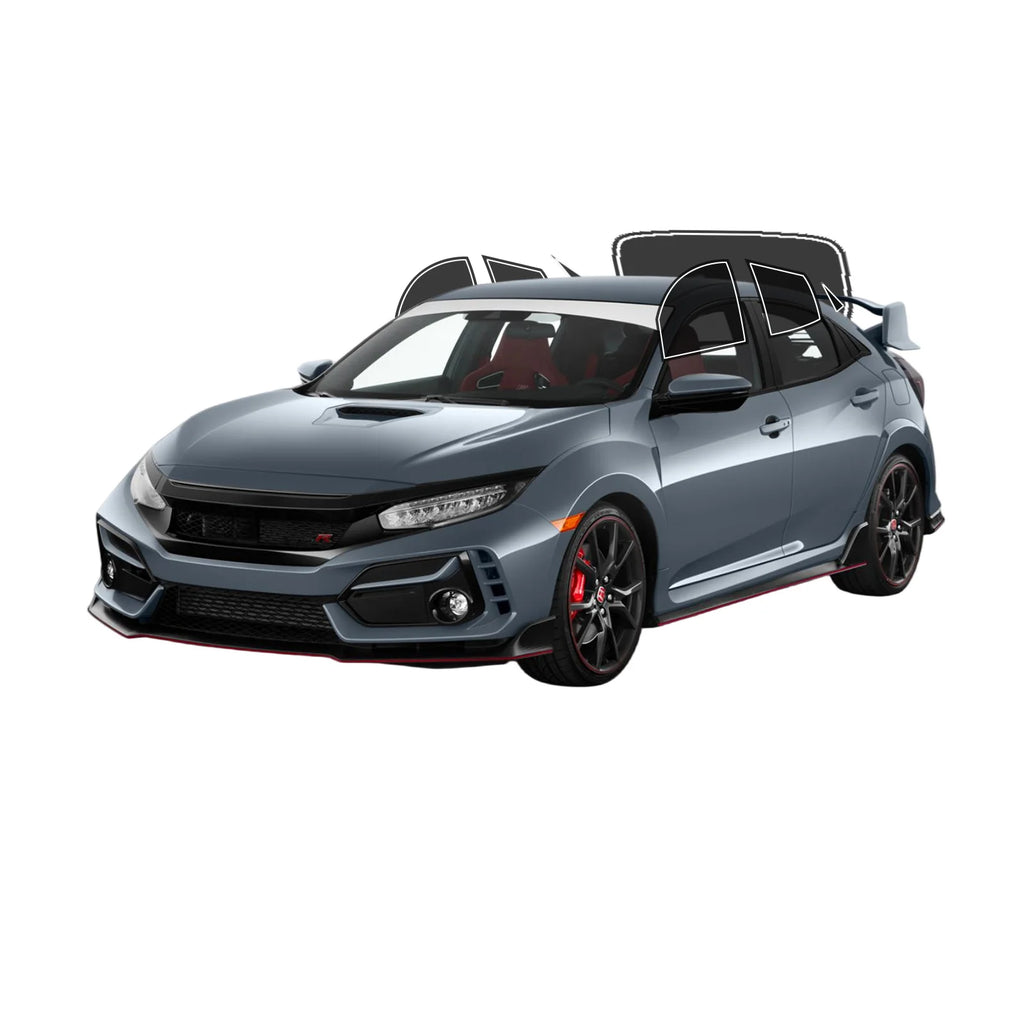Precut Window Tint Kit for Honda Civic Hatchback (2016–2021) | UV-IR Block & Privacy Film