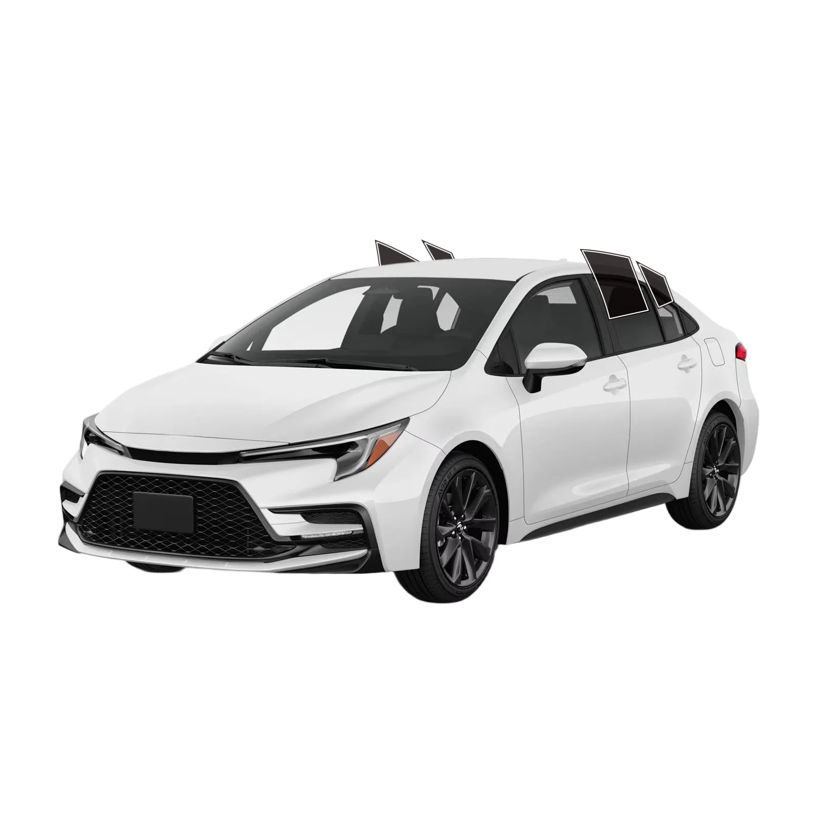 Precut Window Tint for Toyota Corolla Sedan (1993–2026) | UV Block