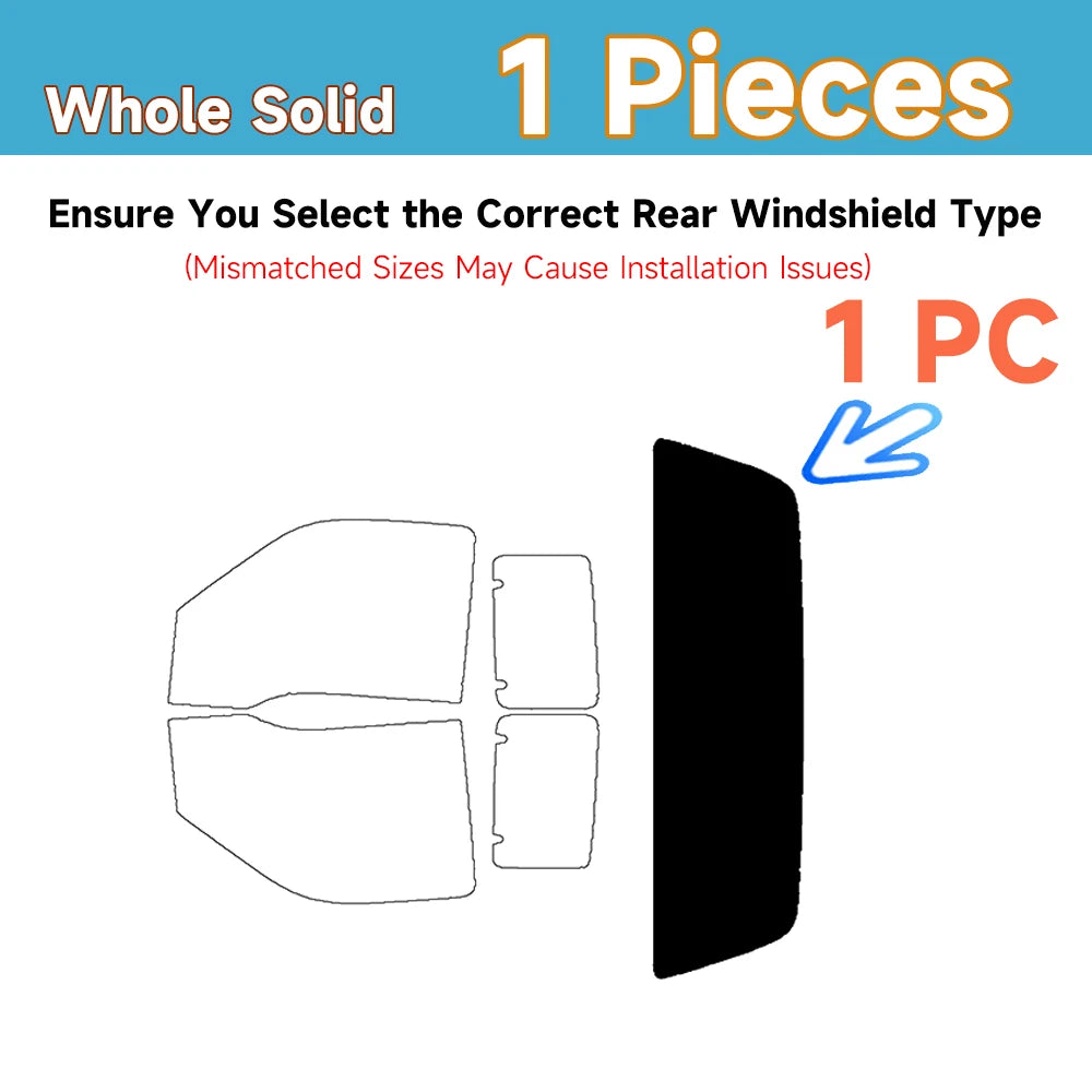 Precut Window Tint for Ford F-250 Extended (2008–2012) | UV Heat Block