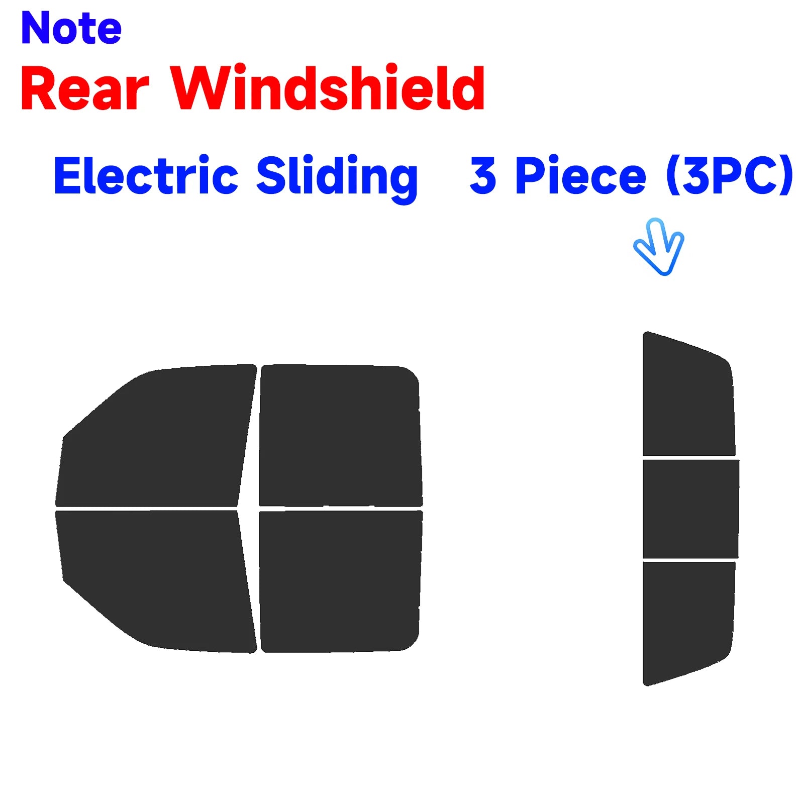 Precut Window Tint Kit for Ford F-150 Crew Cab (1997–2003) | UV Block & Privacy Film