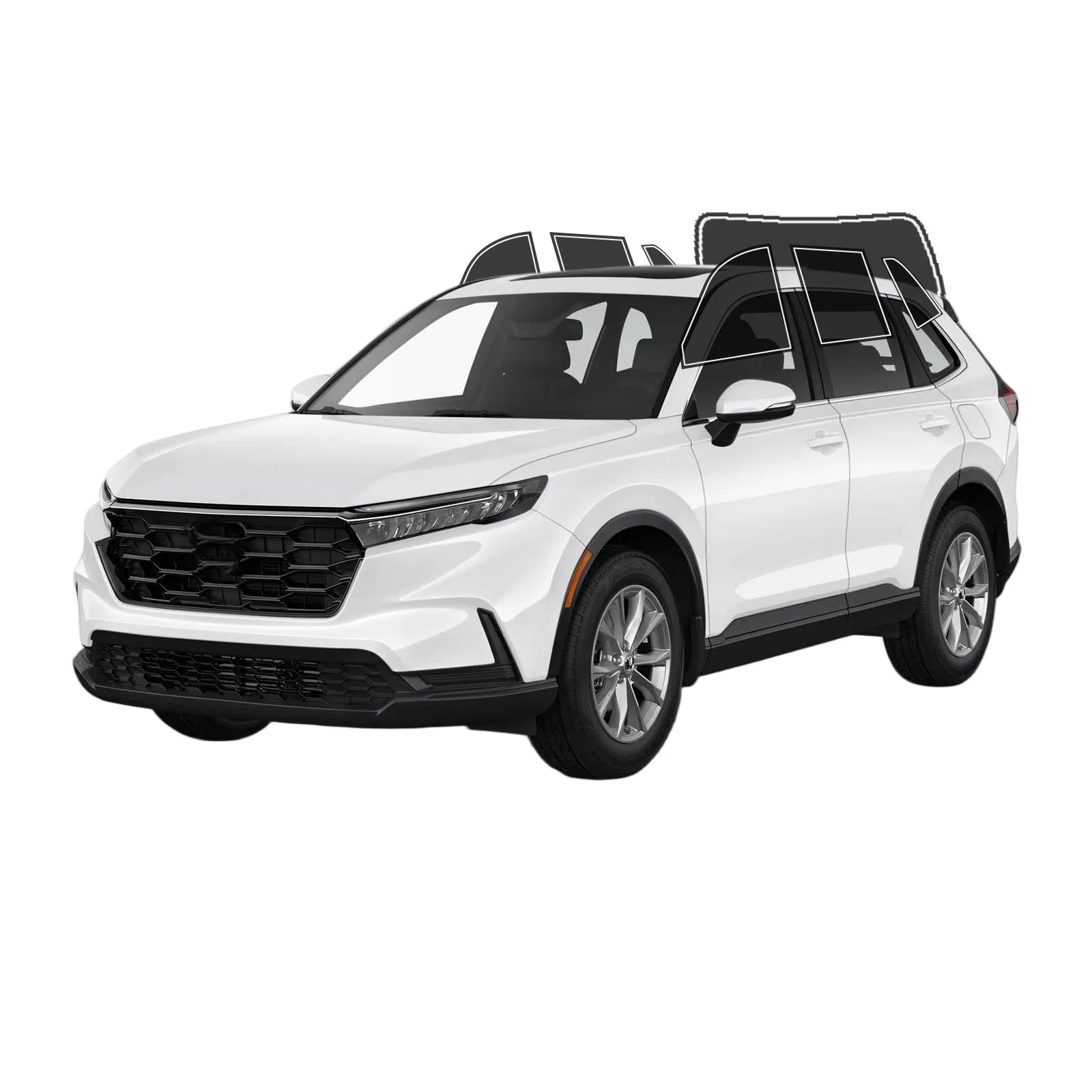 Precut Window Tint Kit for Honda CR-V (1997–2026) | UV Block & Privacy Film