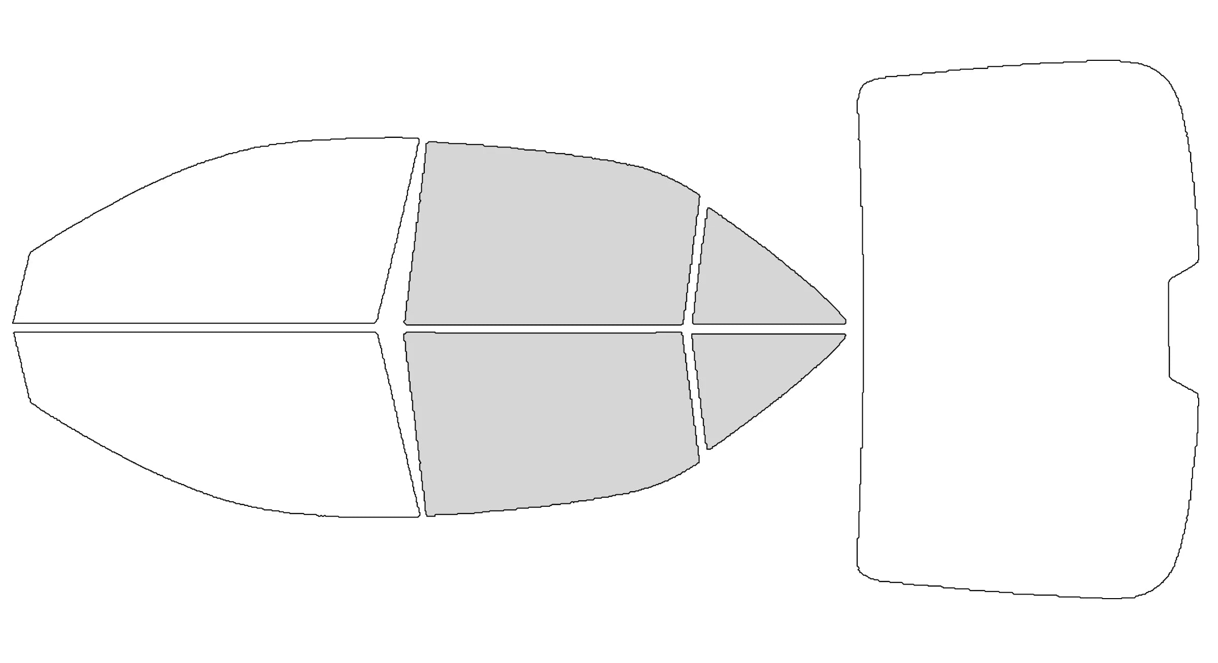 Precut Window Tint Kit for Toyota Corolla (2009–2013) | UV-IR Block & Privacy Film