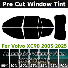 Precut Window Tint Kit for Volvo XC90 (2003–2025) | UV Block & Privacy Film