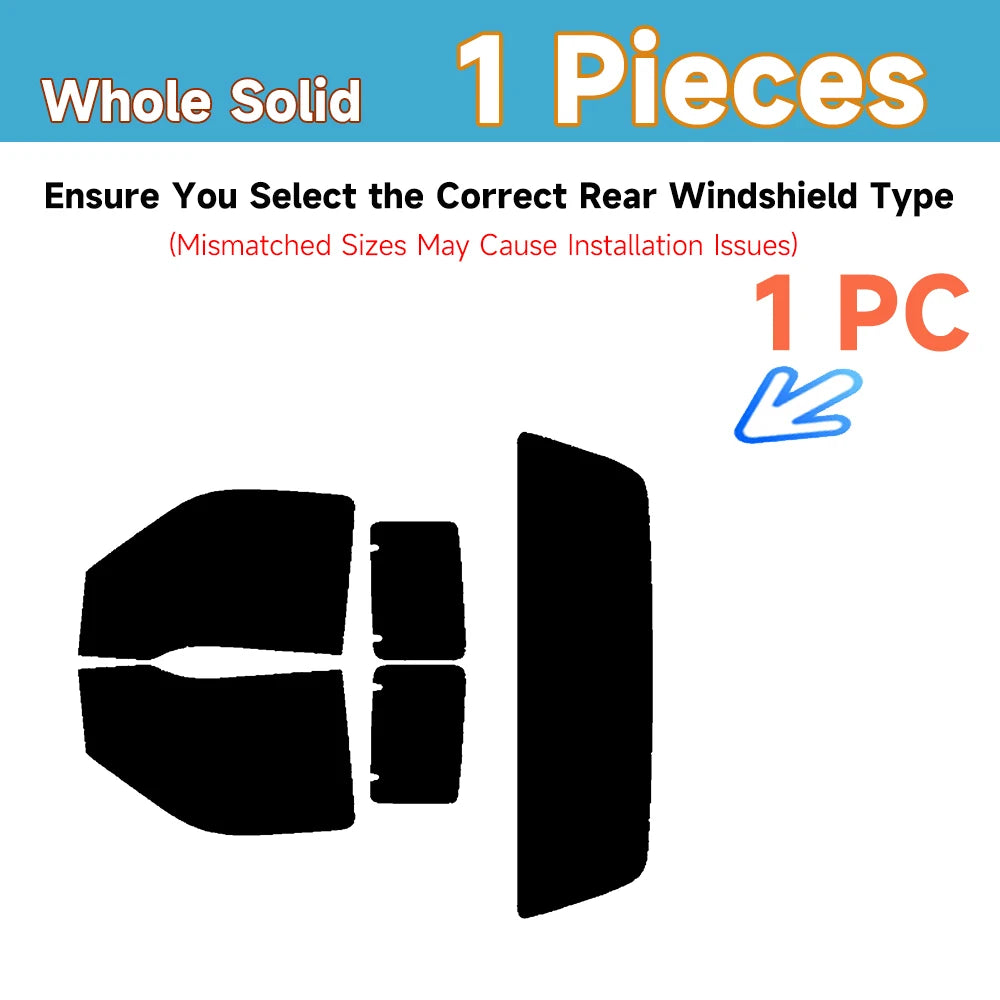 Precut Window Tint for Ford F-250 Extended (2008–2012) | UV Heat Block