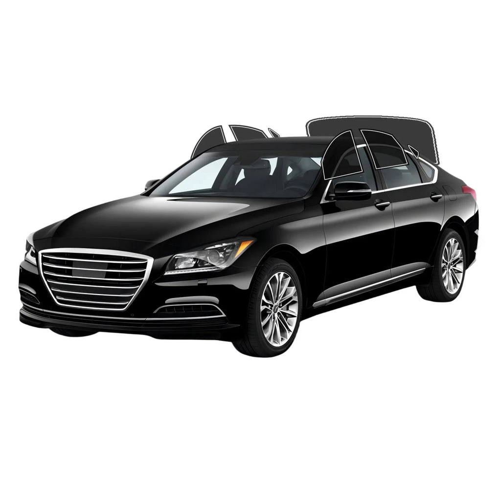 Precut Window Tint Kit for Hyundai Genesis Sedan (2009–2016) | UV Block & Privacy Film