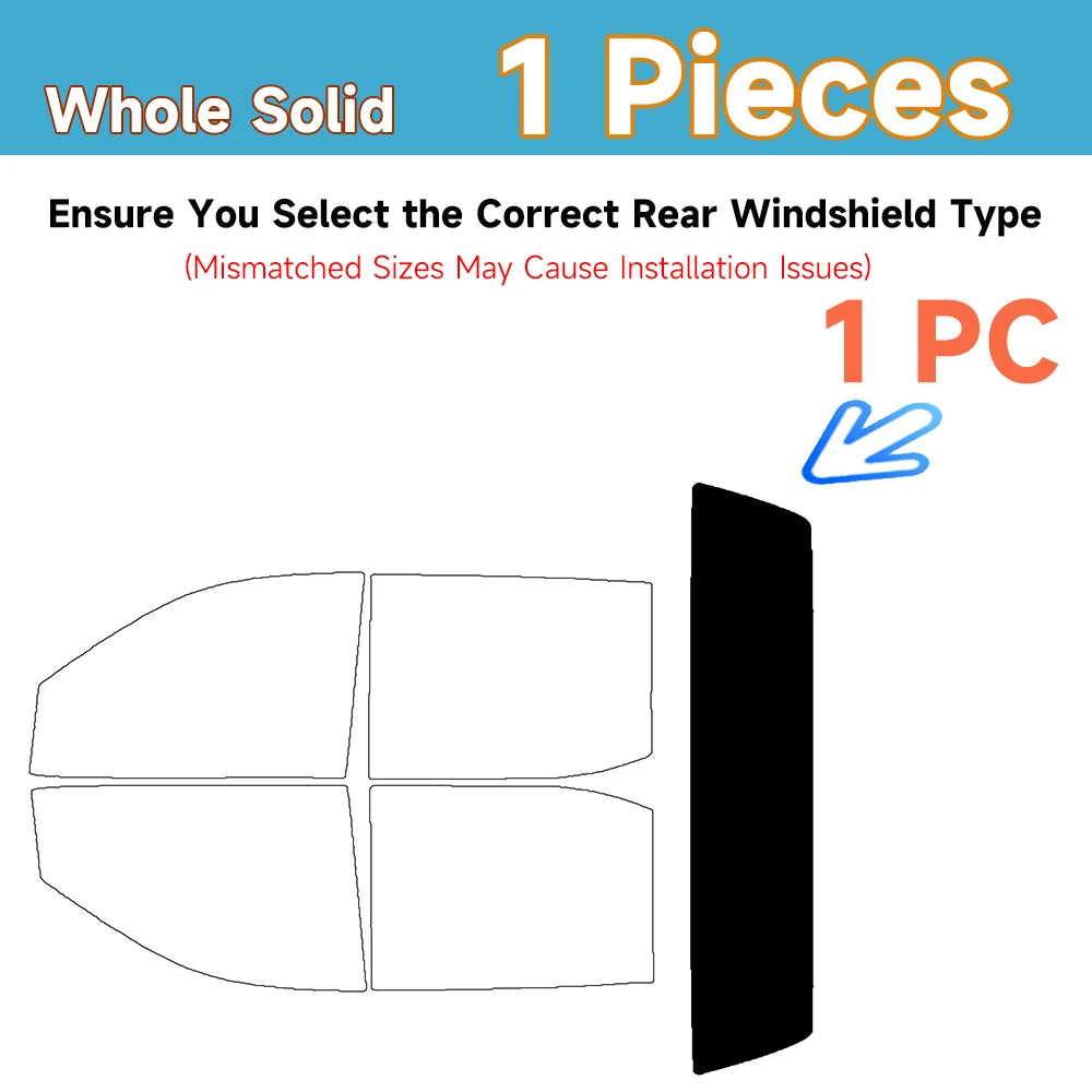 Precut Window Tint Kit for RAM 2500 / 3500 Crew Cab (2010–2025) | UV Block & Privacy Film