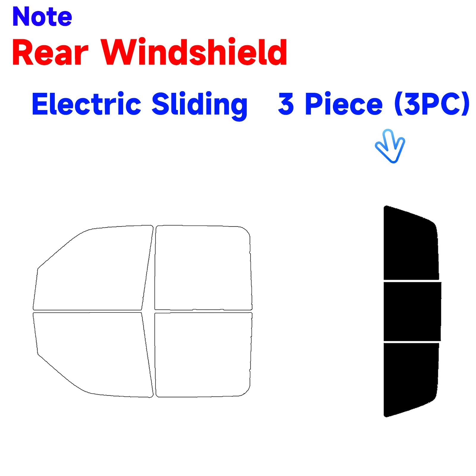 Precut Window Tint Kit for Ford F-150 Crew Cab (1997–2003) | UV Block & Privacy Film