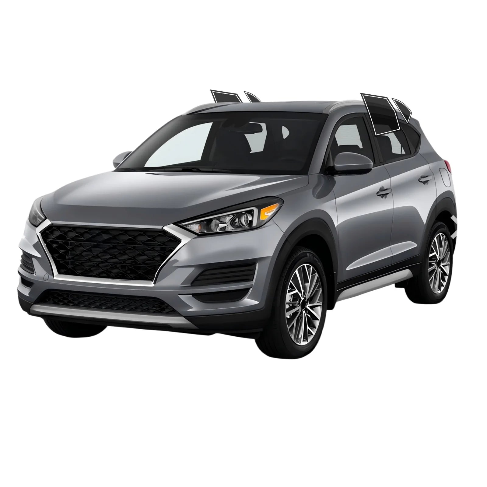 Precut Window Tint for Hyundai Tucson (2016–2021) | UV IR Heat Block