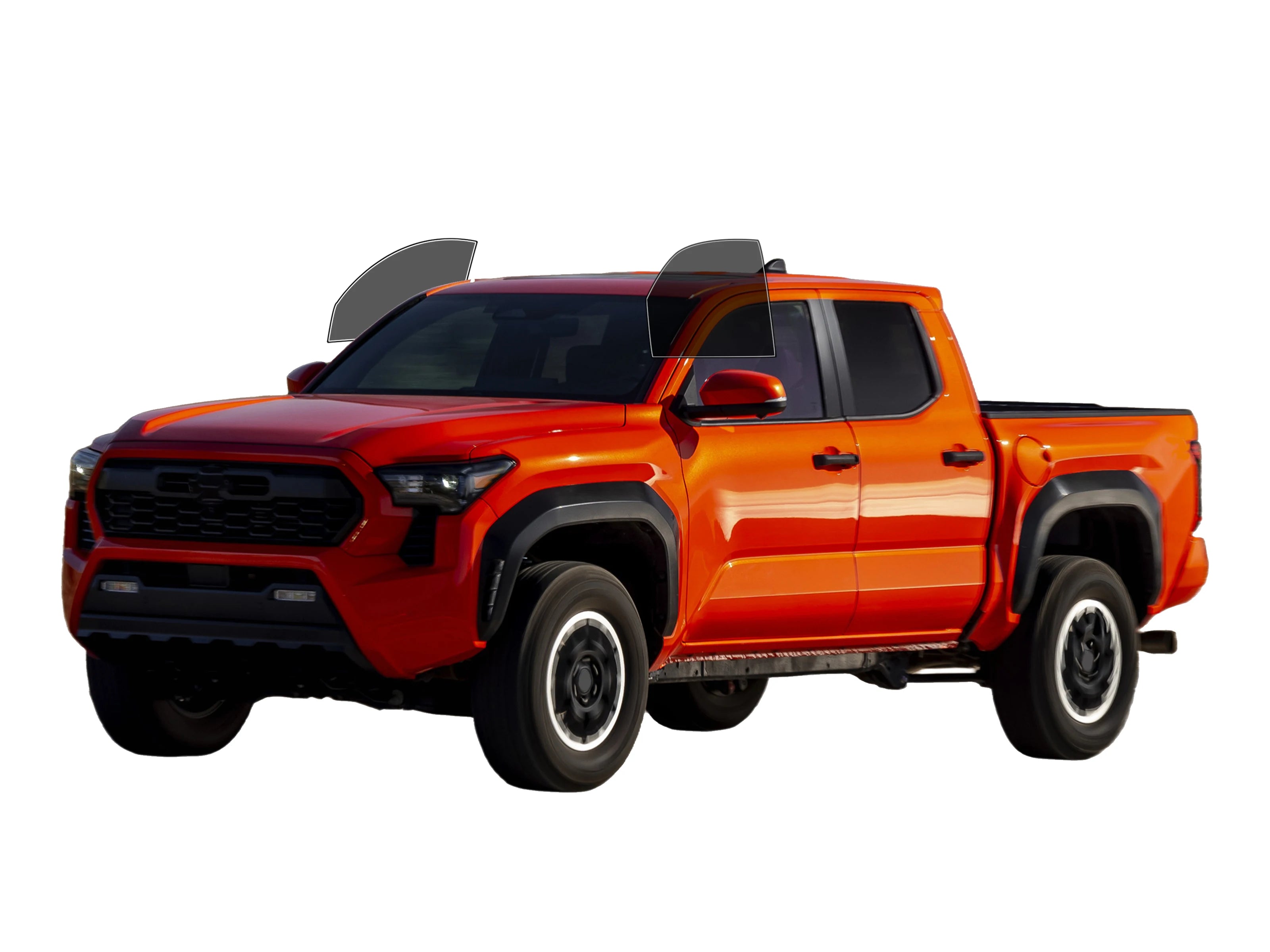 Precut Window Tint Kit for Toyota Tacoma Double Cab (2024–2026) | UV Block & Privacy Film