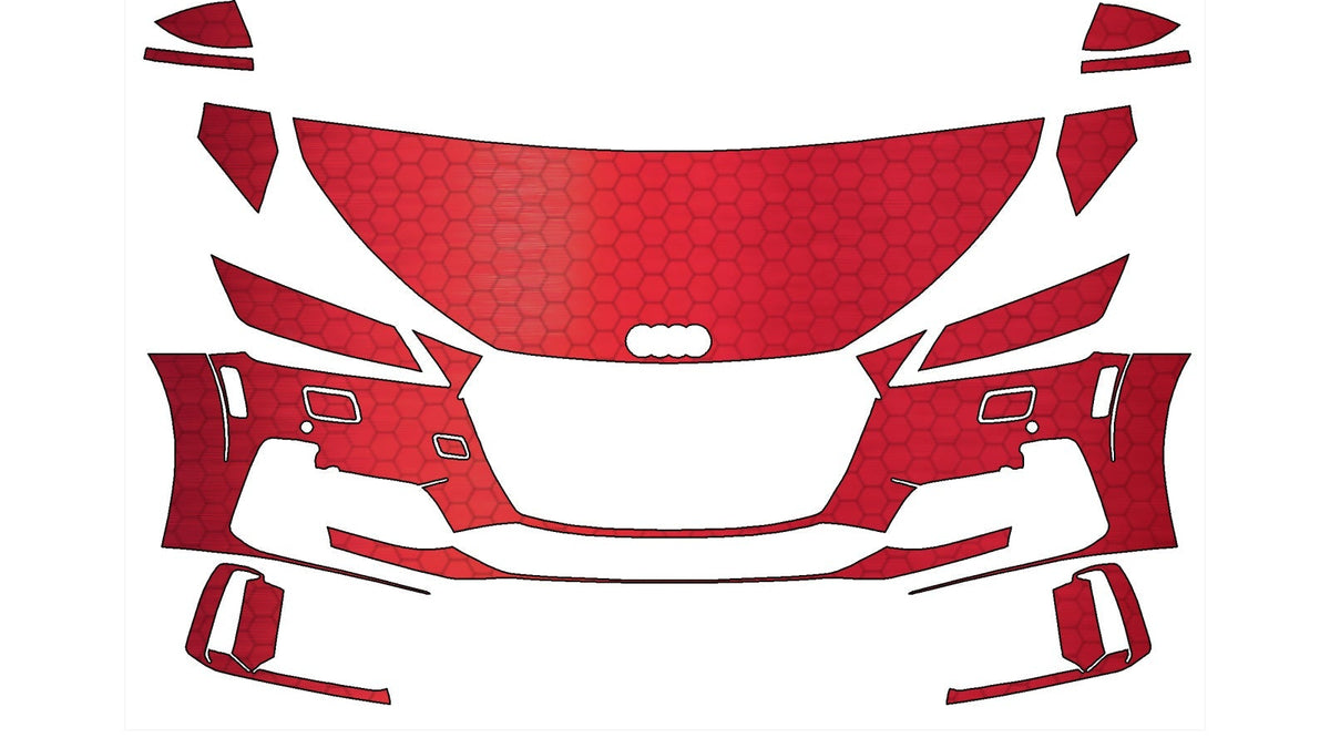 Audi TT S (2019–2024) Front Paint Protection Film Kit | Pre-Cut PPF