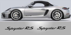 Spyder RS Door Decals