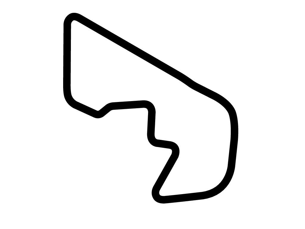 Brainerd Int'l Raceway Donnybrooke Course Decal