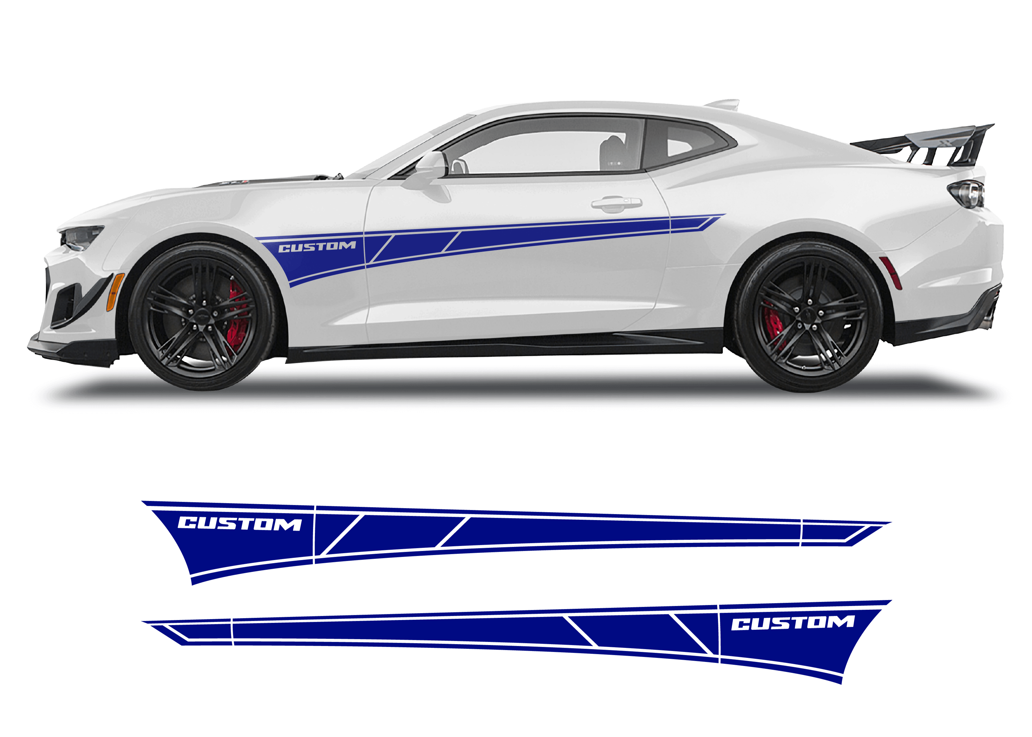 Chevrolet Camaro Side Custom Graphics Stripe
