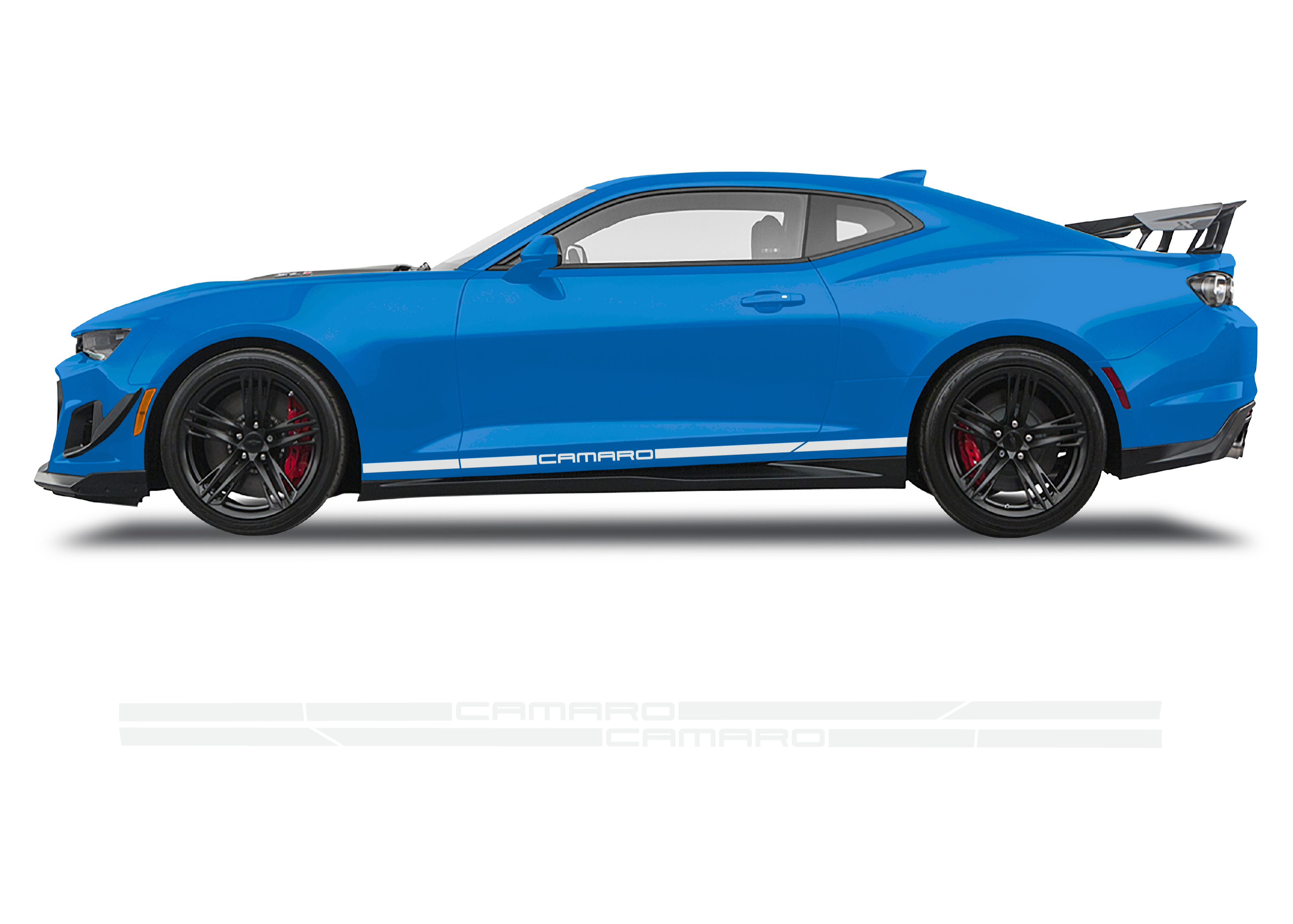Chevrolet Camaro Double Stripe Graphics 1 Color