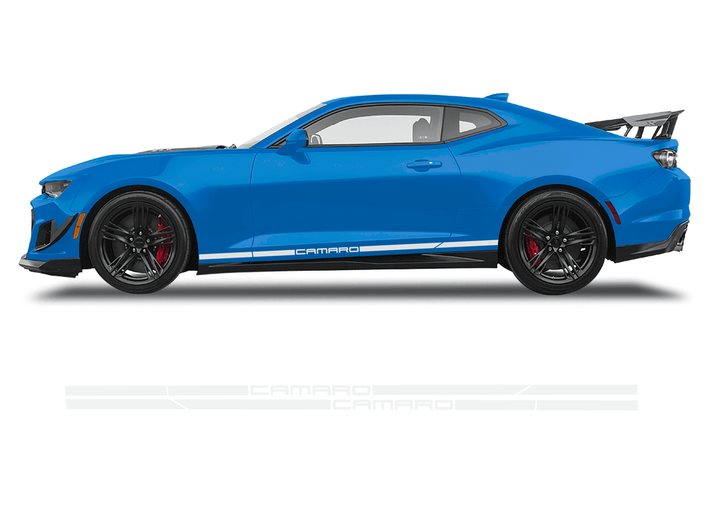 Chevrolet Camaro Double Stripe Graphics 1 Color