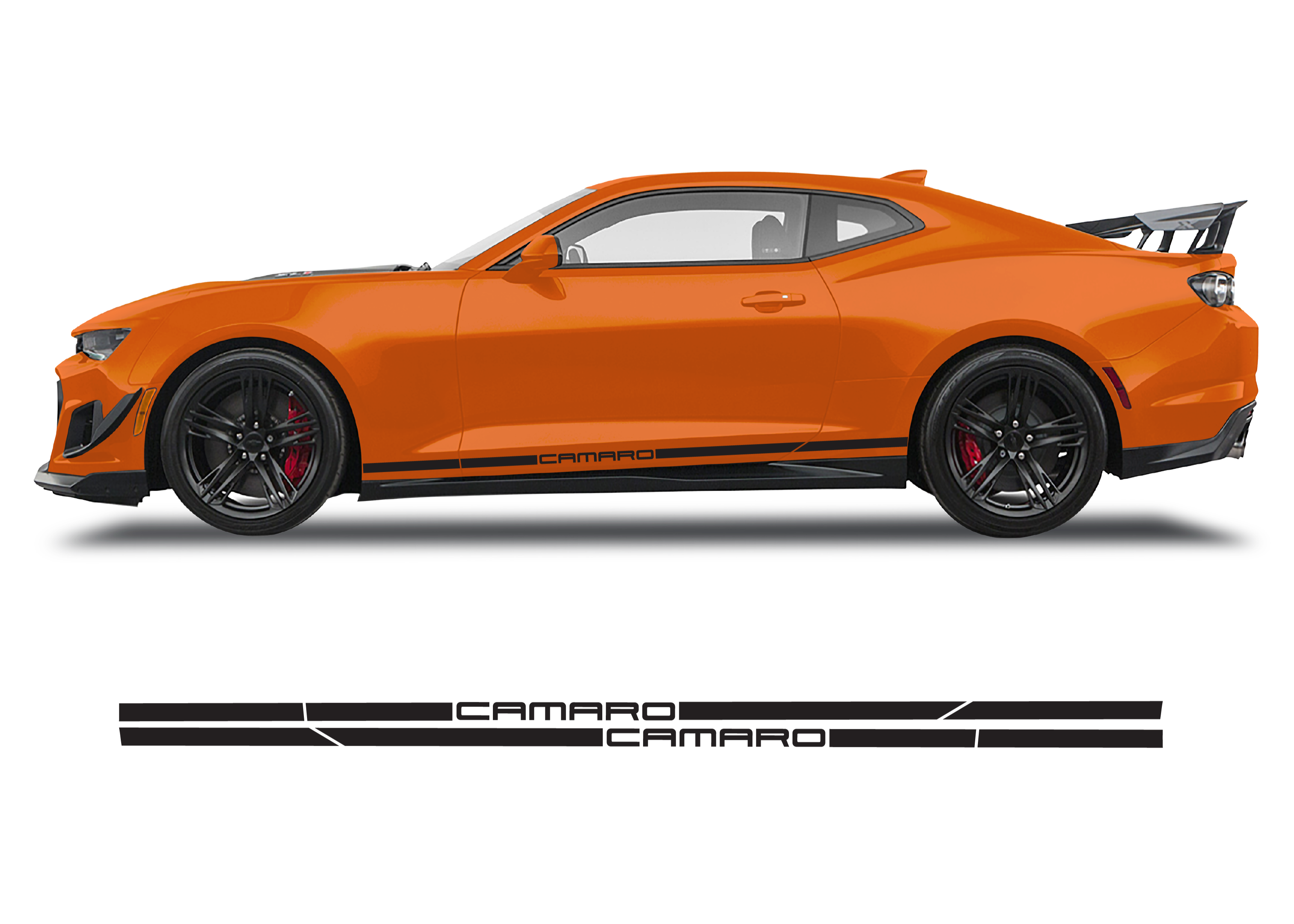 Chevrolet Camaro Double Stripe Graphics 1 Color