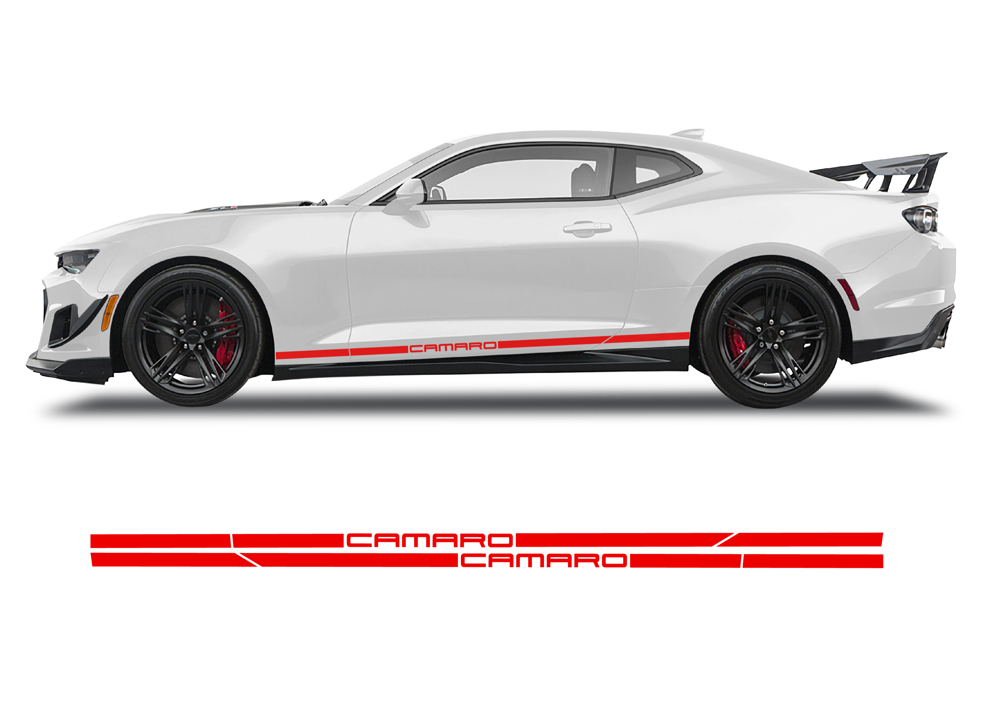 Chevrolet Camaro Double Stripe Graphics 1 Color