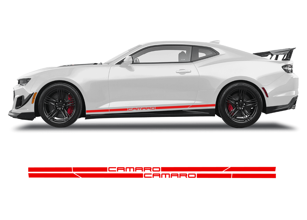 Chevrolet Camaro Double Stripe Graphics 1 Color