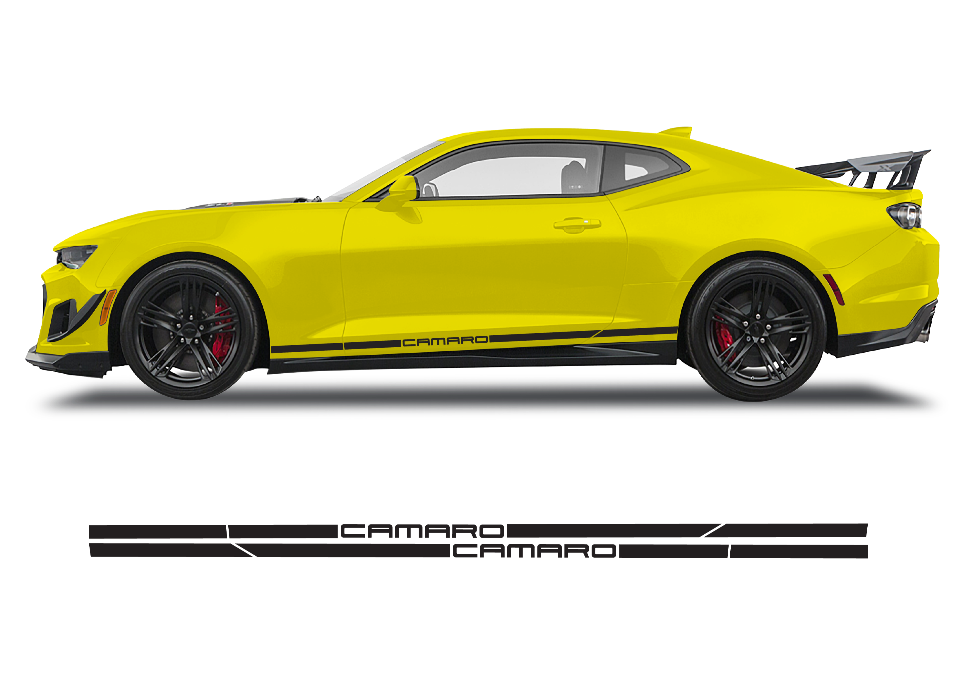 Chevrolet Camaro Double Stripe Graphics 1 Color