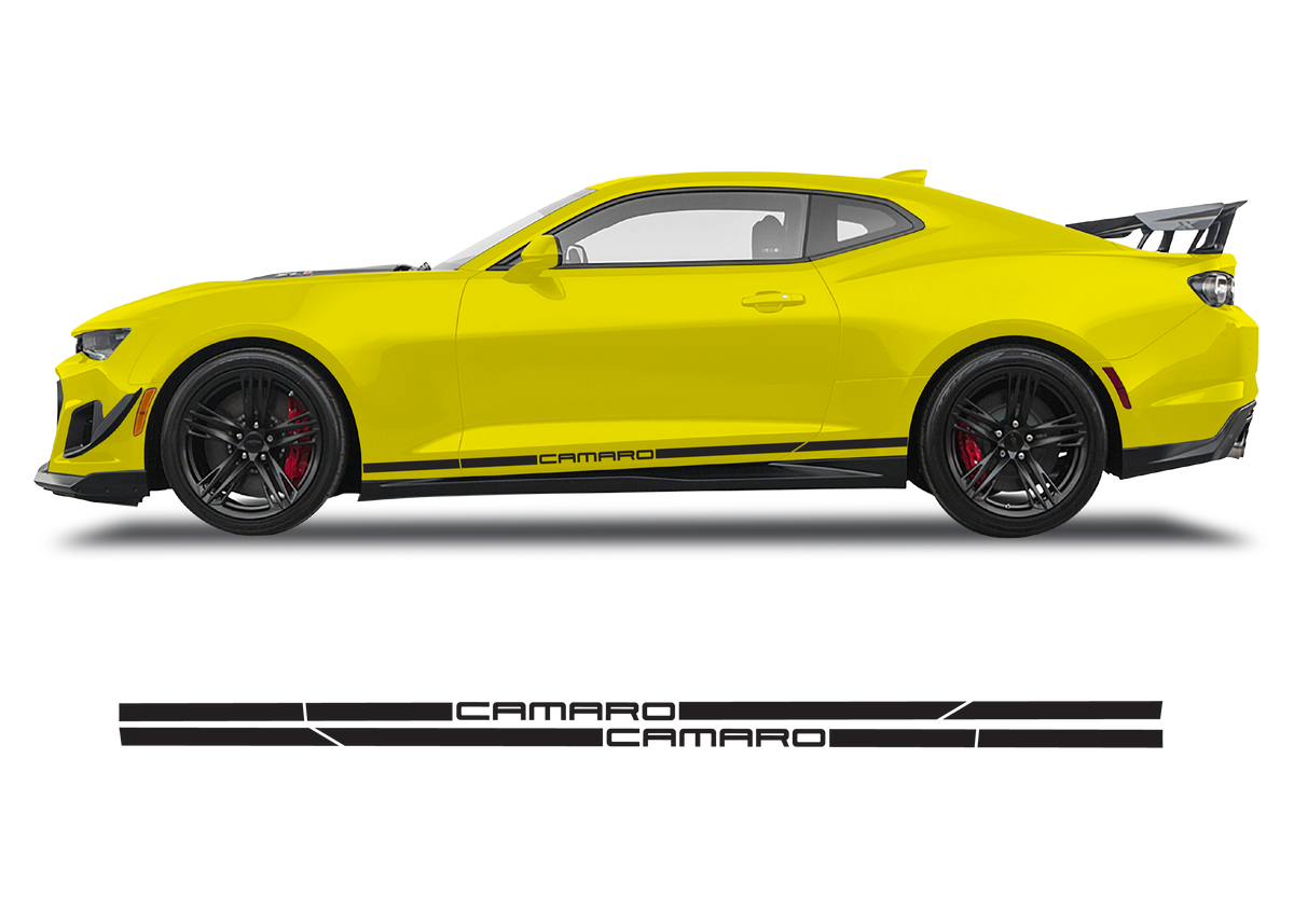 Chevrolet Camaro Double Stripe Graphics 1 Color