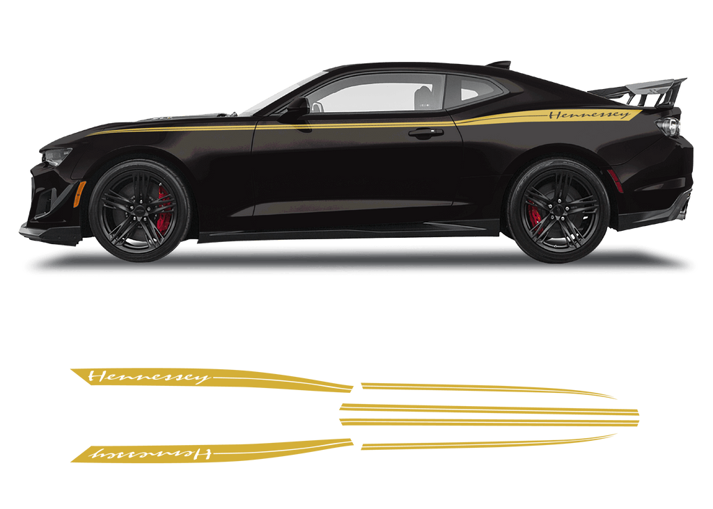 Rayas Hennessey del Chevrolet Camaro