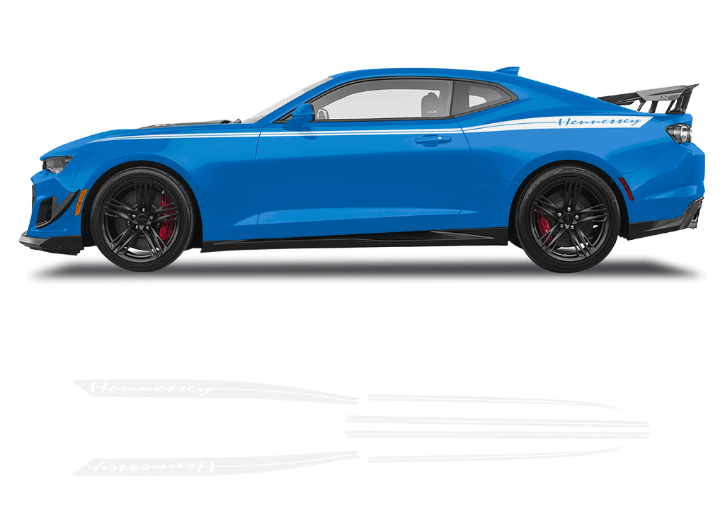 Rayas Hennessey del Chevrolet Camaro