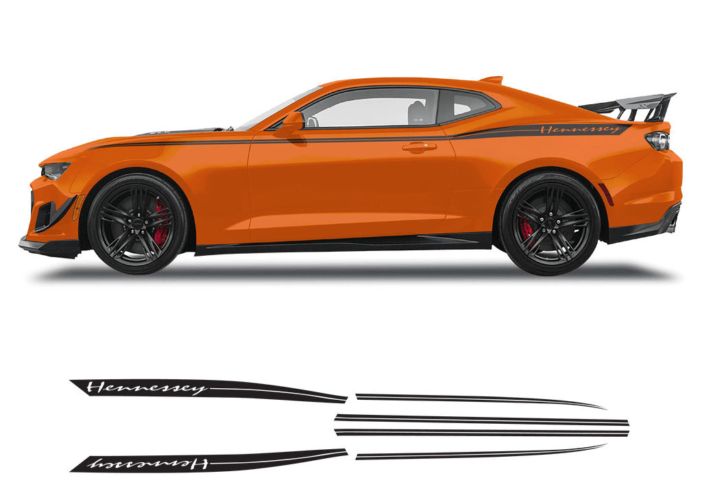 Rayas Hennessey del Chevrolet Camaro