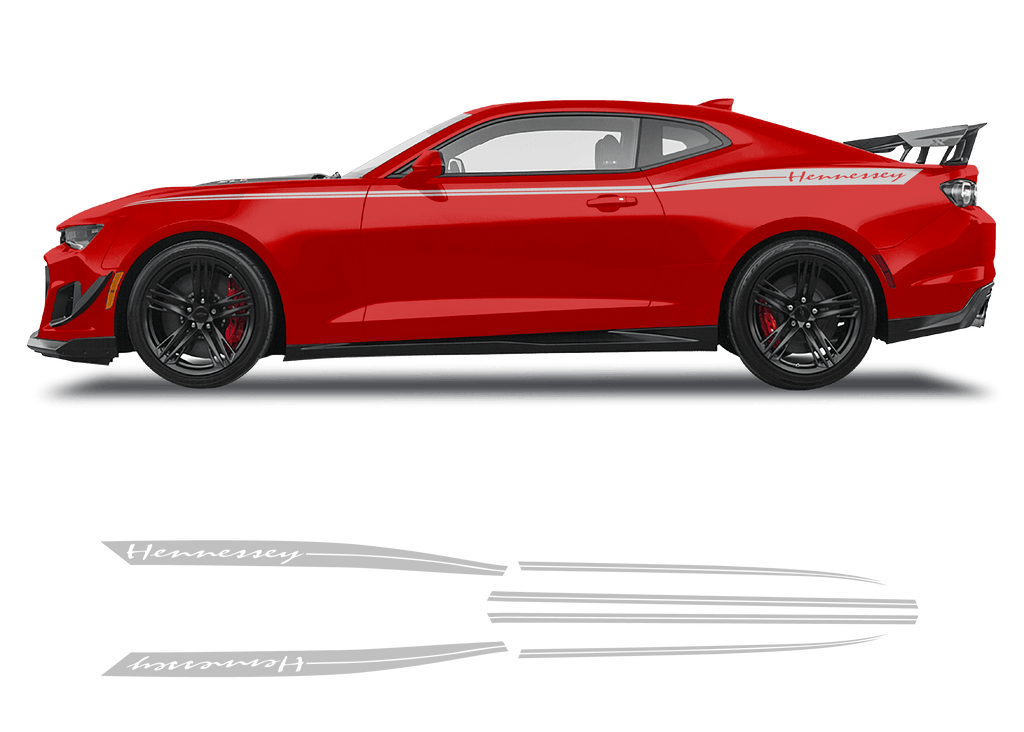Rayas Hennessey del Chevrolet Camaro