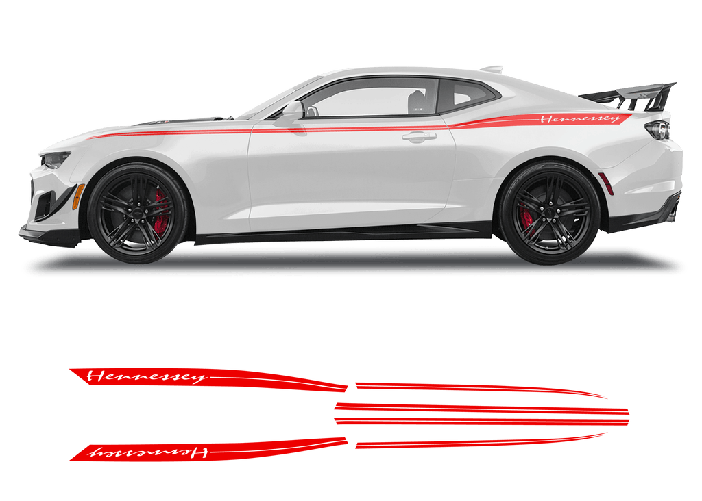 Rayas Hennessey del Chevrolet Camaro