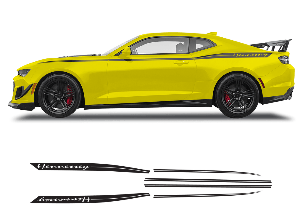 Rayas Hennessey del Chevrolet Camaro