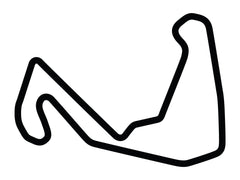 Calcomanía de circuito completo de Carolina Motorsports Park