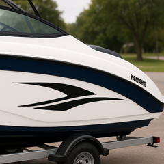 Yamaha Jet Boat Side Hull Stripe Decal Kit Set