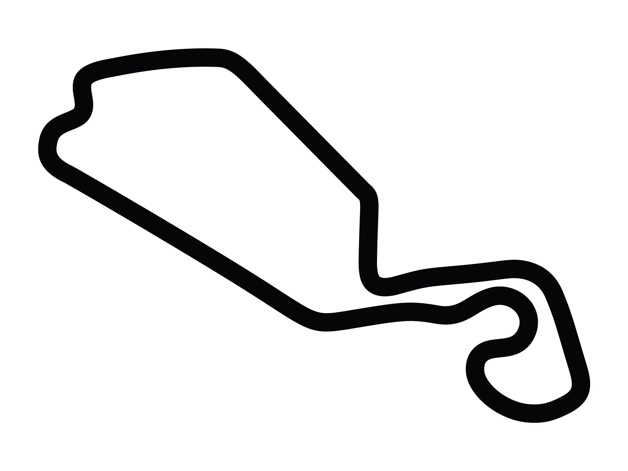 New Jersey Motorsports Park Thunderbolt with Chicane 1 Decal