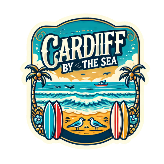 Cardiff By The Sea Encinitas CA Souvenir Sticker