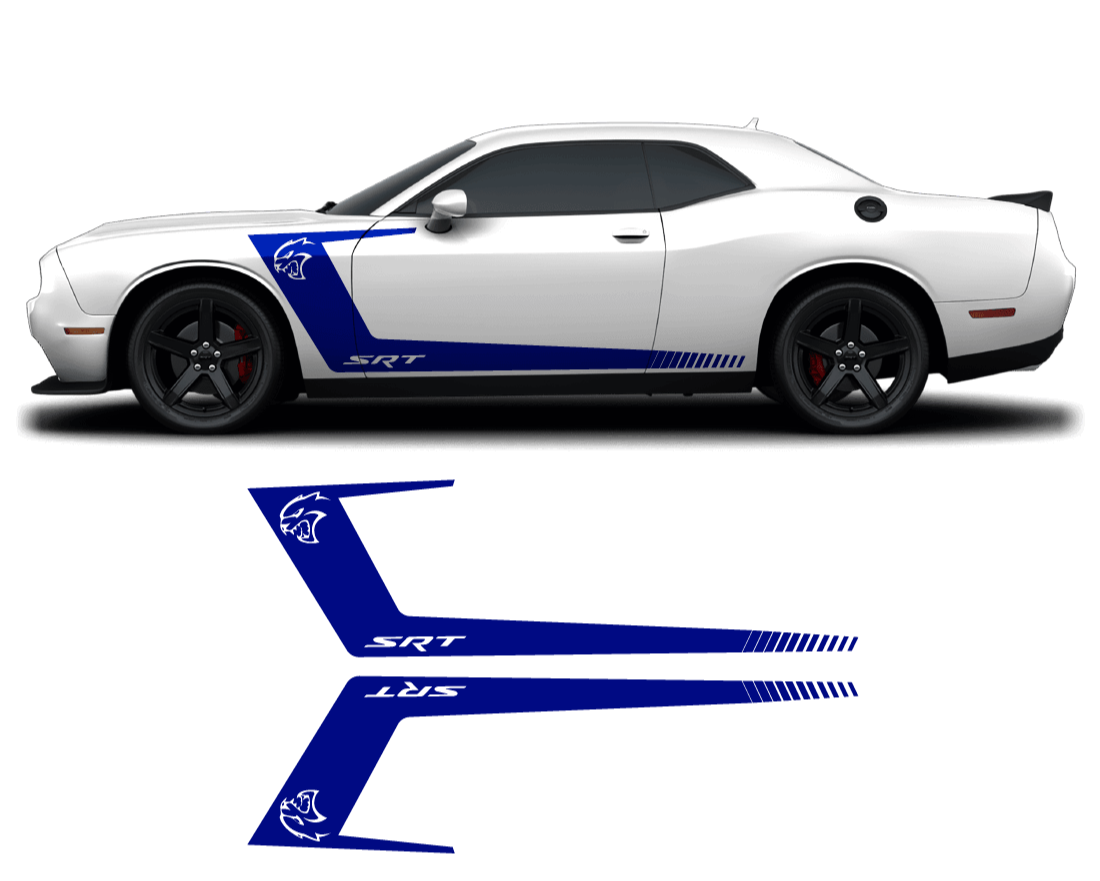 Dodge Challenger Side Graphics