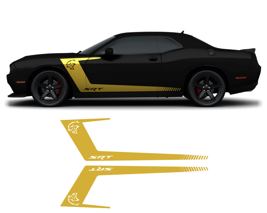 Dodge Challenger Side Graphics