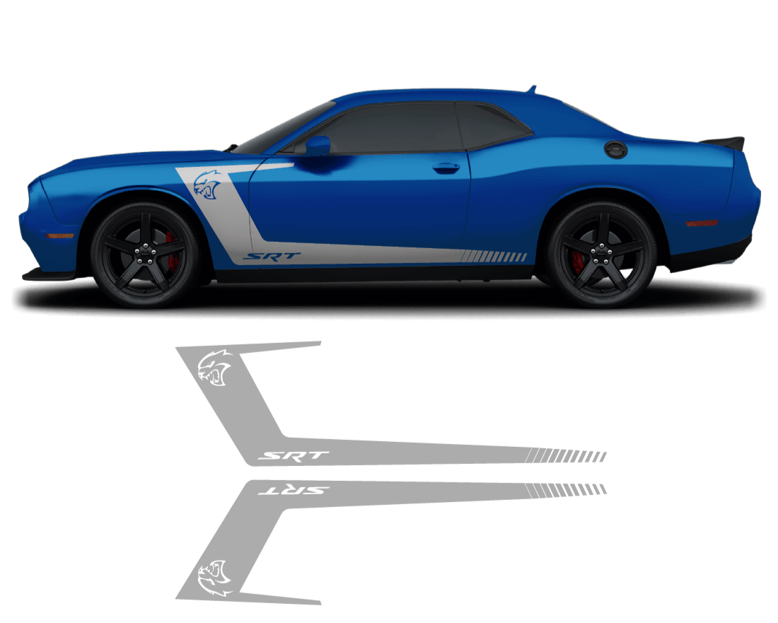 Dodge Challenger Side Graphics