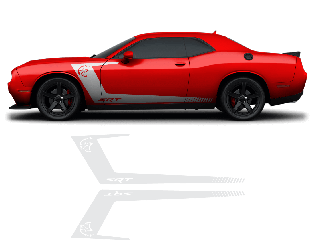 Dodge Challenger Side Graphics