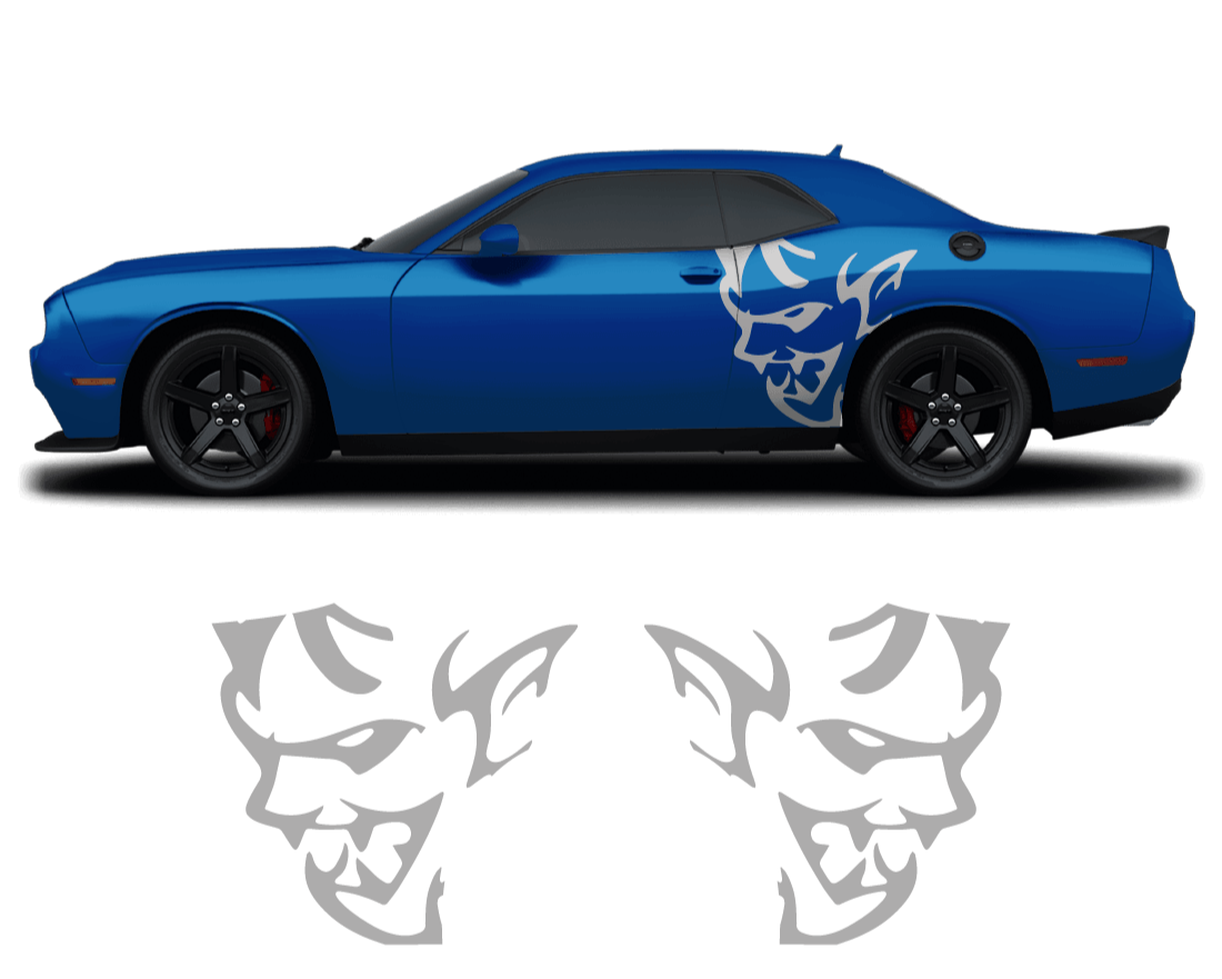 Dodge Challenger Demon Side Graphics