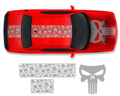 Dodge Challenger Top Skull Graphics