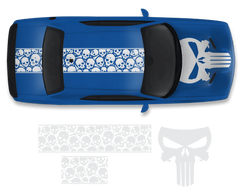 Dodge Challenger Top Skull Graphics