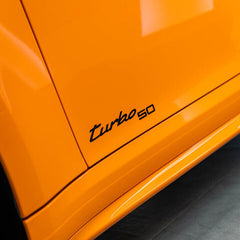 911 (992) Turbo 50 Lower Door Corner Decal x2