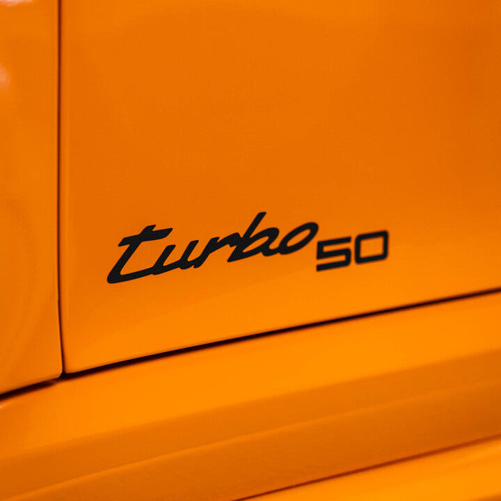 911 (992) Turbo 50 Lower Door Corner Decal x2