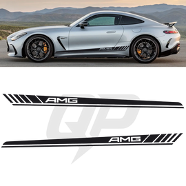 Calcomanía de franja lateral de Mercedes Benz AMG GT Racing