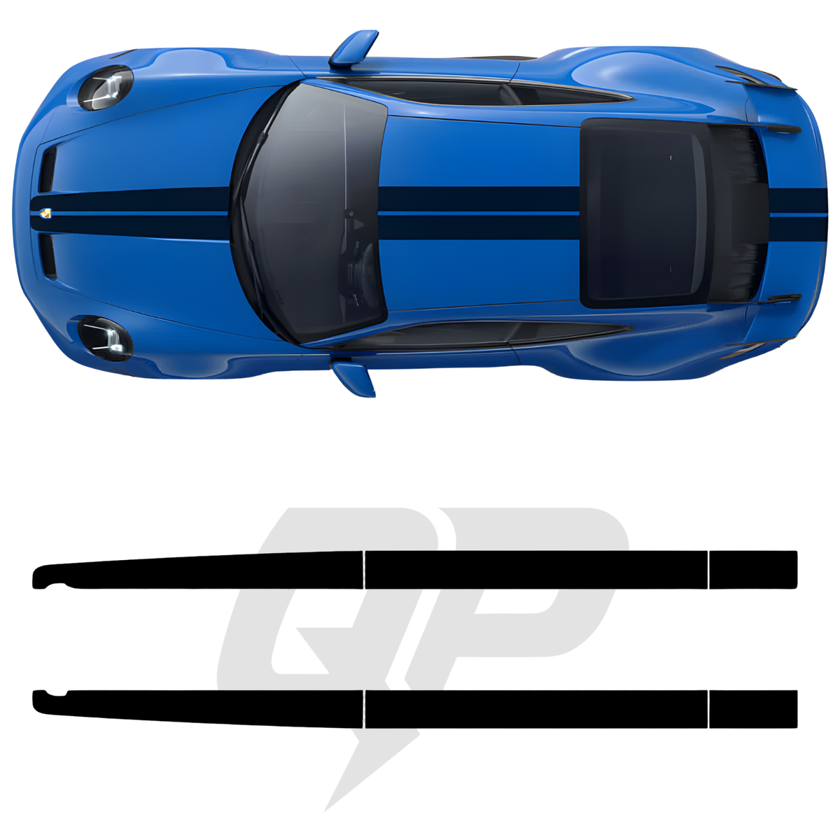 992 GT3 Center Stripe Decal