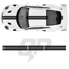 Porsche 991 Center Stripe Decal