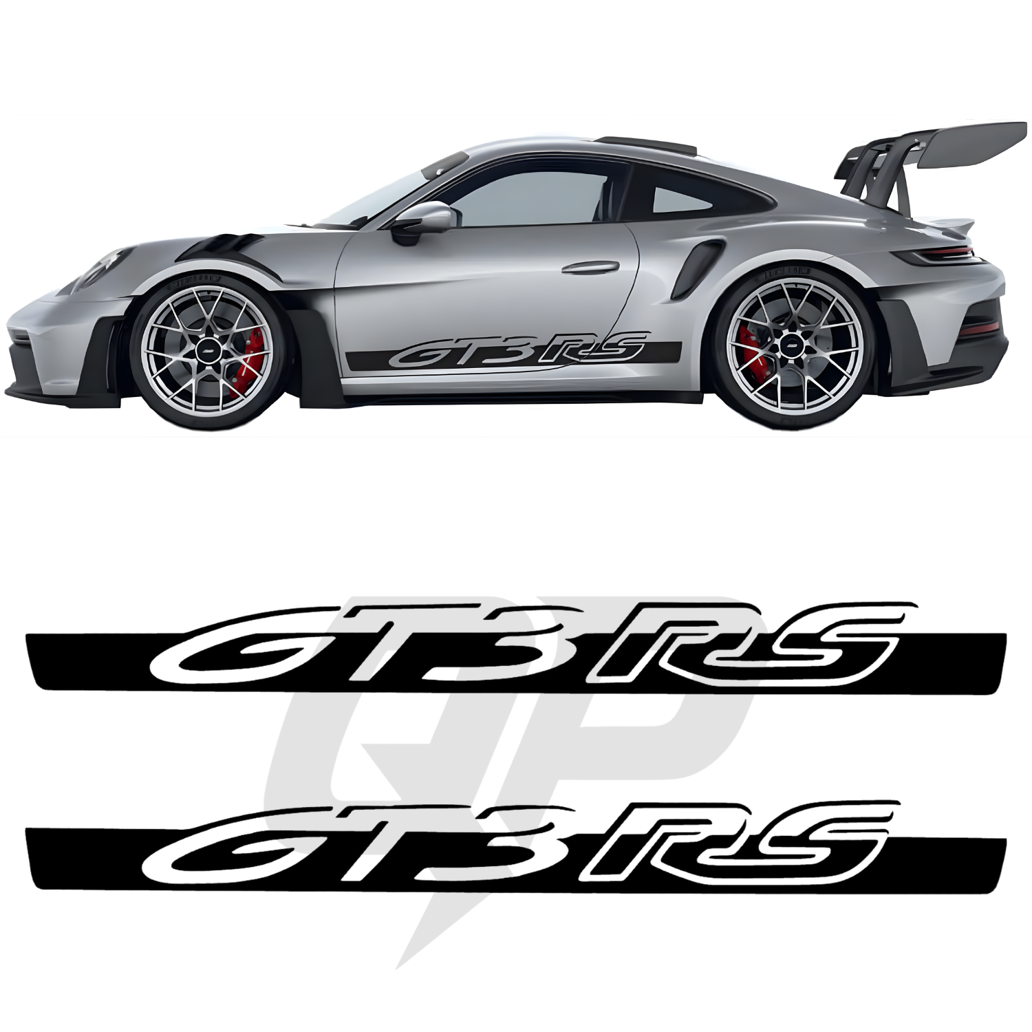 Porsche 992 GT3 RS Side Decals Set
