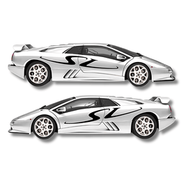 Kit de calcomanías Lamborghini Diablo 